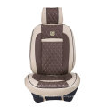 Car Seat Cover 3D Shape with Four Season Leatherette-Red Brown